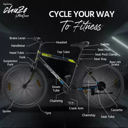 Lifelong Chaze by Milind Soman CZBC2601 26 T Road Cycle (Single Speed, Multicolor) Lifelong Chaze by Milind Soman CZBC2601 26 T Road Cycle (Single Speed, Multicolor)
